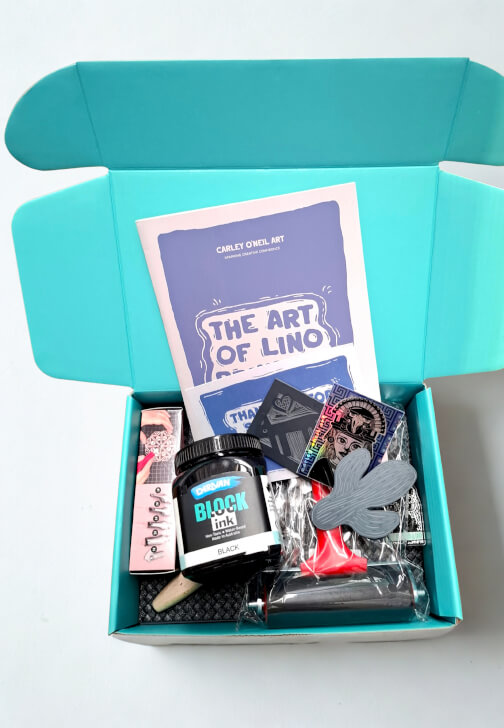 Artist-grade Lino Print Kit