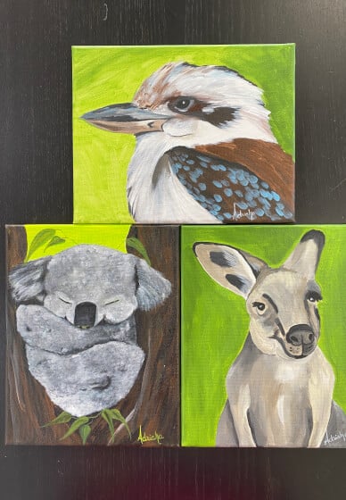 Australian Fauna Painting Workshop for Kids