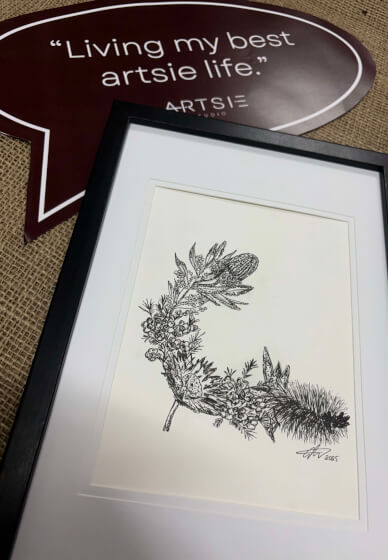 Australian Native Fine Line Workshop