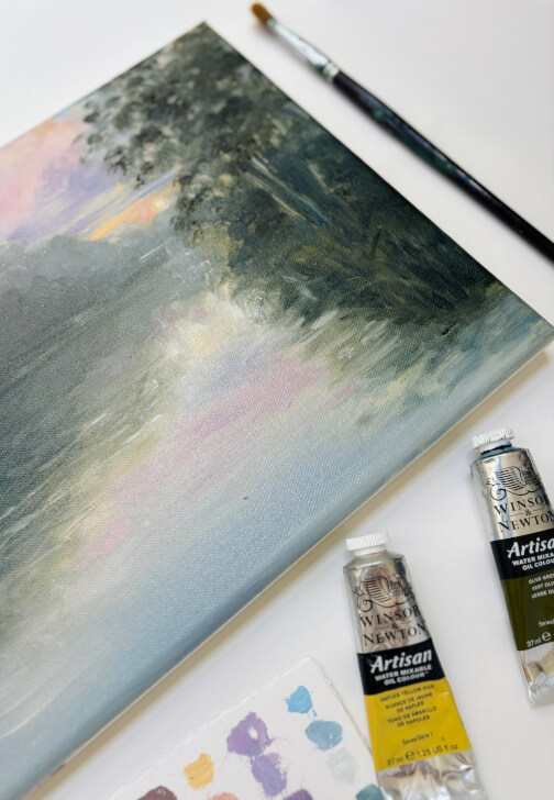 Australian Sunset Oil Landscapes Workshop