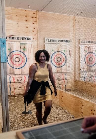 Axe Throwing and Beer Tasting Tour