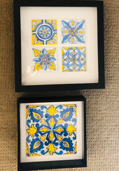 Azulejo Tile Painting DIY Craft Kit