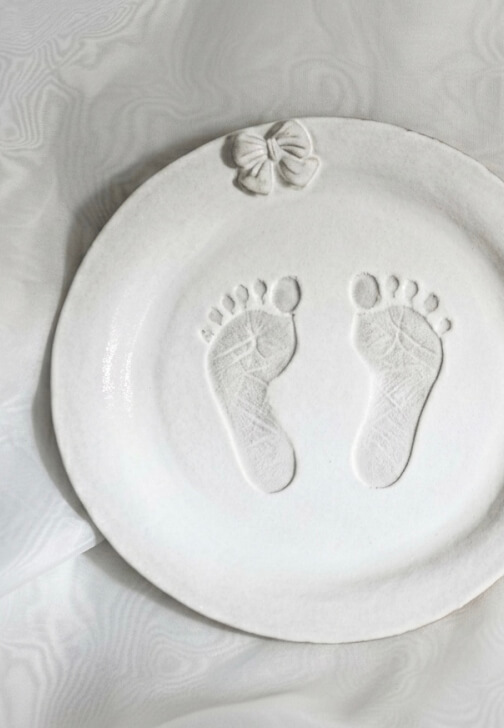 Baby Foot / Hand Print Plate Workshop