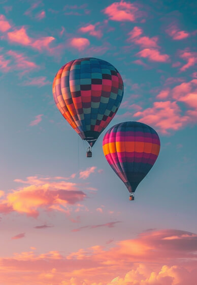 Balloons and Bubbles Paint and Sip Class