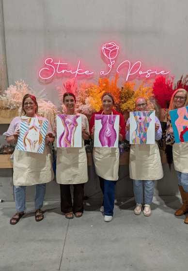Bare and Bubbly - Paint and Sip Workshop