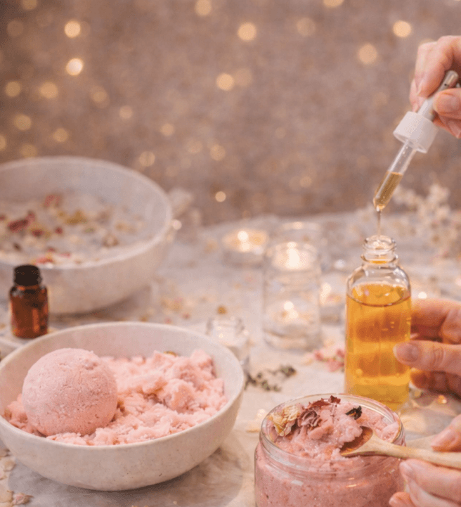 Bath Bomb, Body Scrub and Bath Oil Workshop