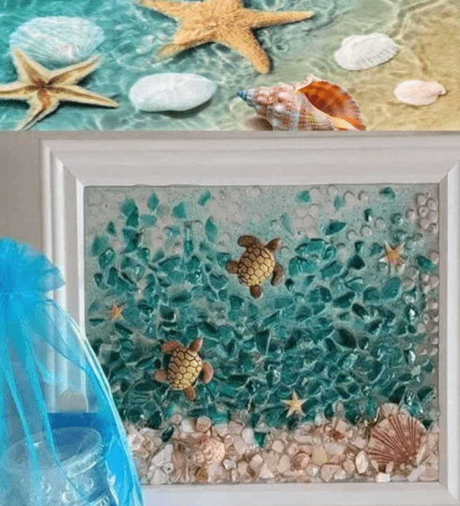 Beach Art Resin Workshop