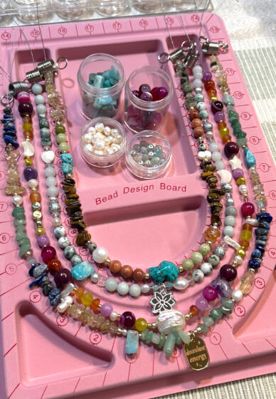 Bead Your Own Gemstone Necklace Workshop
