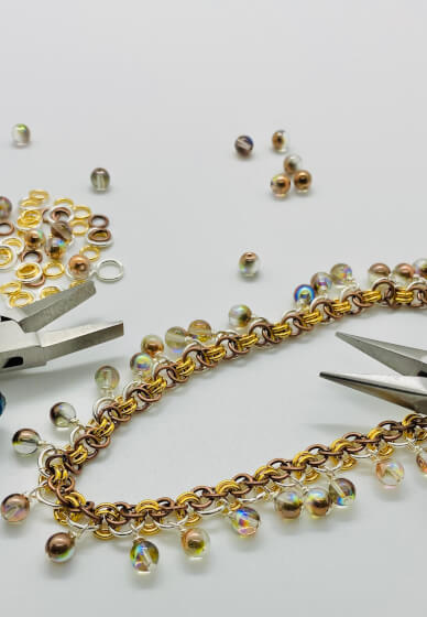 Beaded Chain Mail Jewellery Workshop