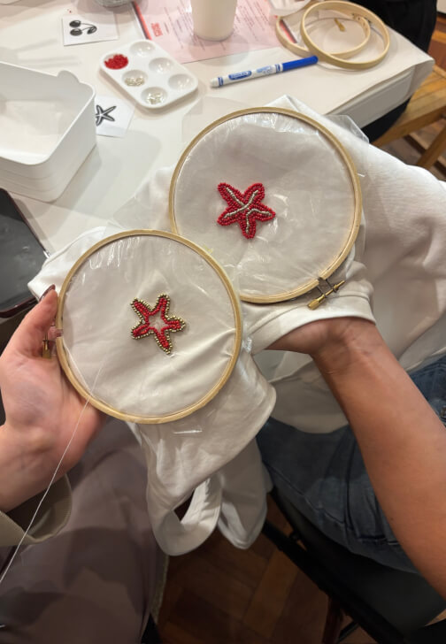Beaded Embroidery Workshop: Btches and Stitches