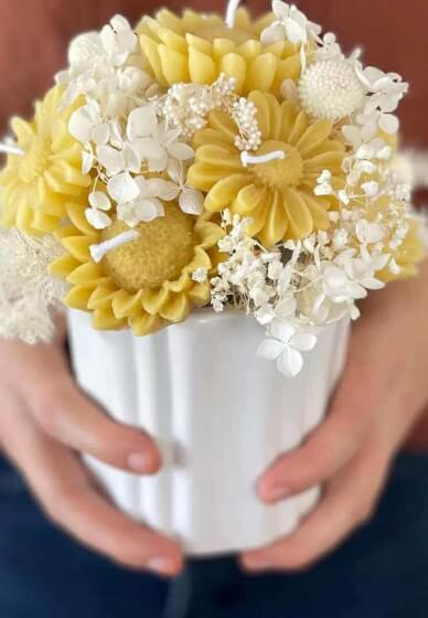 Beeswax Candle Bouquet Workshop