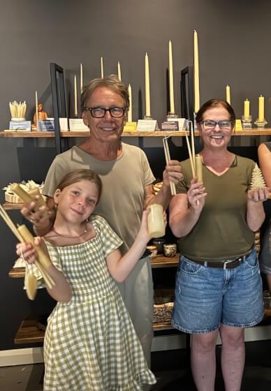 Beeswax Candle Making Workshop Northern Beaches