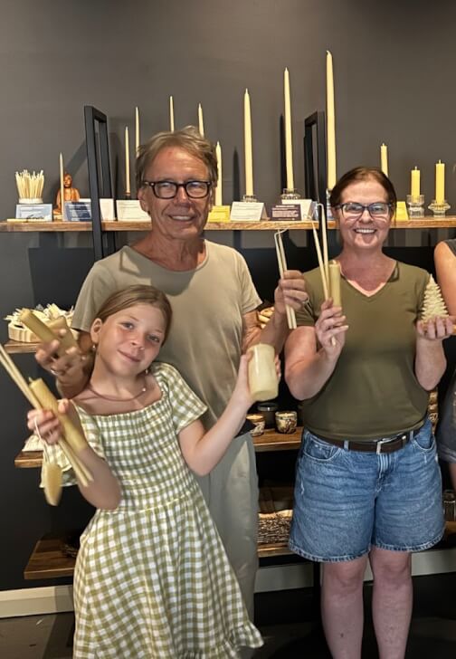 Beeswax Candle Making Workshop Northern Beaches