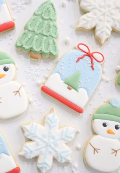 Beginner Cookie Decorating Class: Let It Snow