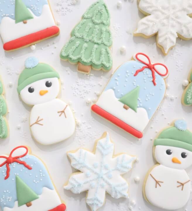 Beginner Cookie Decorating Class: Let It Snow