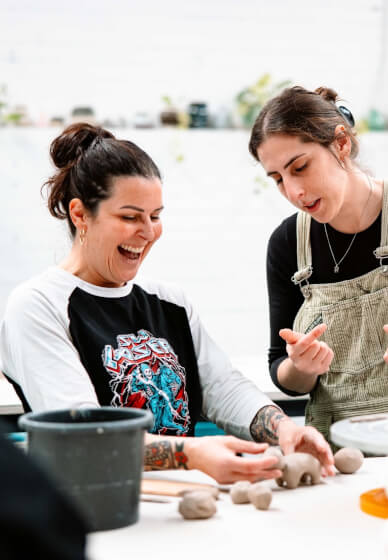 Beginner Hand Building Pottery Course