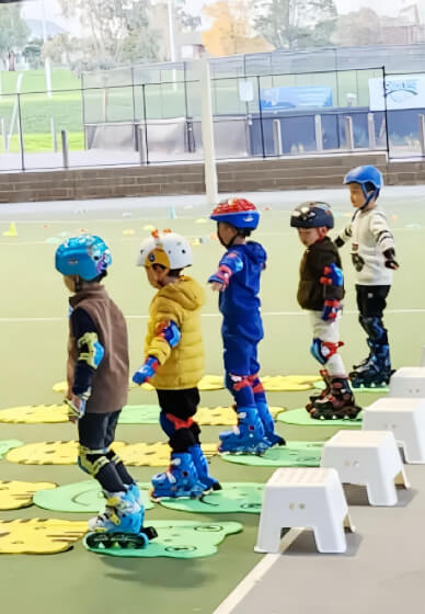 Beginner Roller Skating Class for Ages 5 to 18
