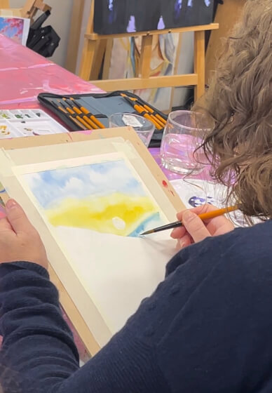 Beginner Watercolour Painting Class for Adults