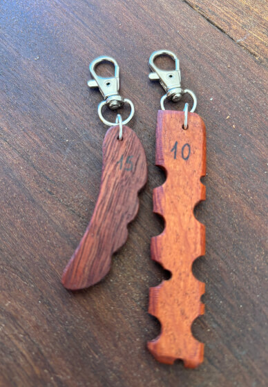 Beginner Woodwork Class: Make a Pendant for a Keyring