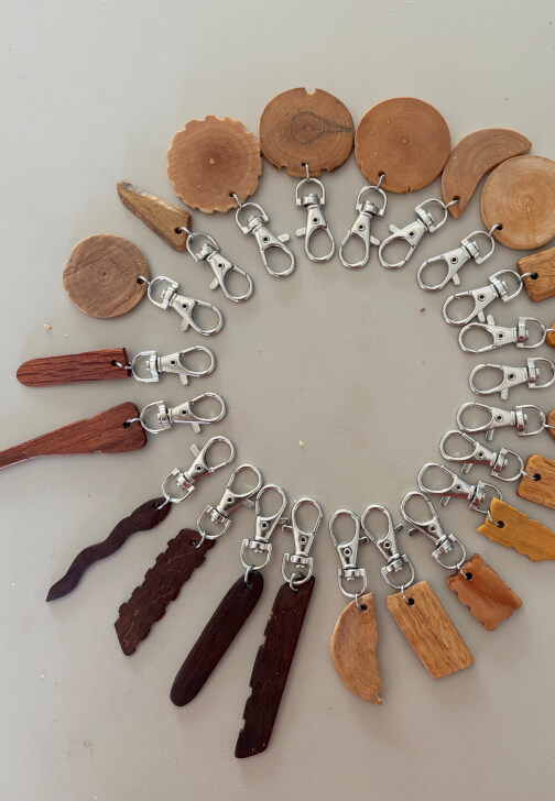 Beginner Woodwork Class: Make a Pendant for a Keyring