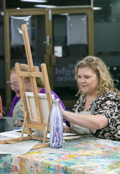 Beginners Adults Learn to Paint