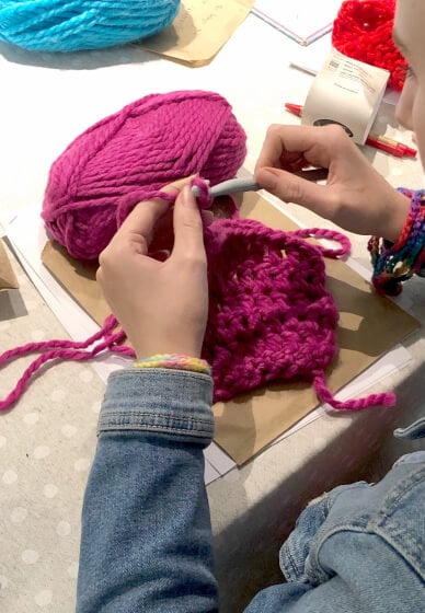 Beginners Crochet Class for Kids and Teens