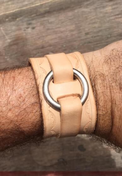 Beginners Leathercraft Class: Wristband
