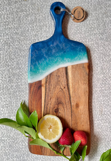 Beginners Resin Ocean Cheeseboard Workshop