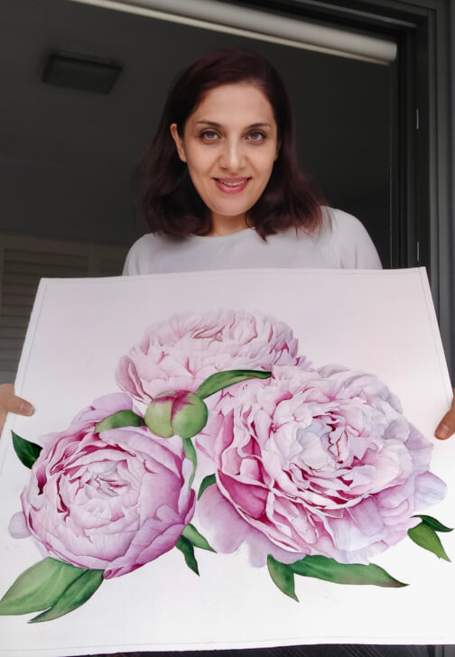 Beginners Watercolour Painting Class
