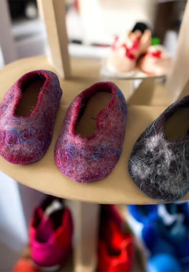 Beginners Wet Felting Bag Charm Workshop