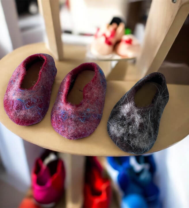 Beginners Wet Felting Bag Charm Workshop