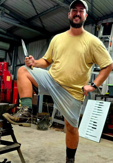 Blacksmithing Workshop: Make a Japanese Style Chef's Knife