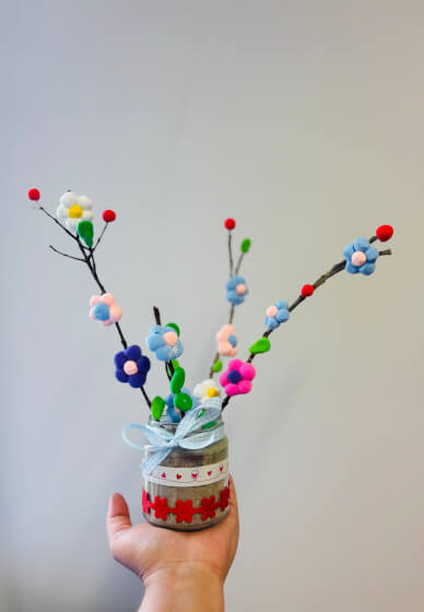 Bloom in a Jar – Clay Flower Craft Workshop for Kids