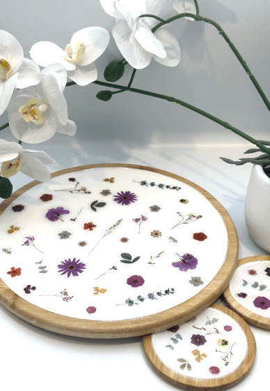 Botanical Inspired Bamboo and Resin Decor Workshop