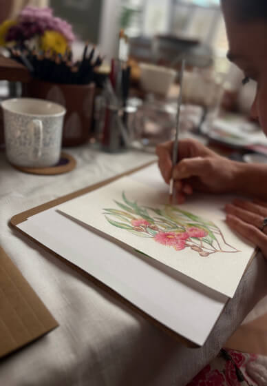Botanical Watercolour Pencil Drawing Workshop