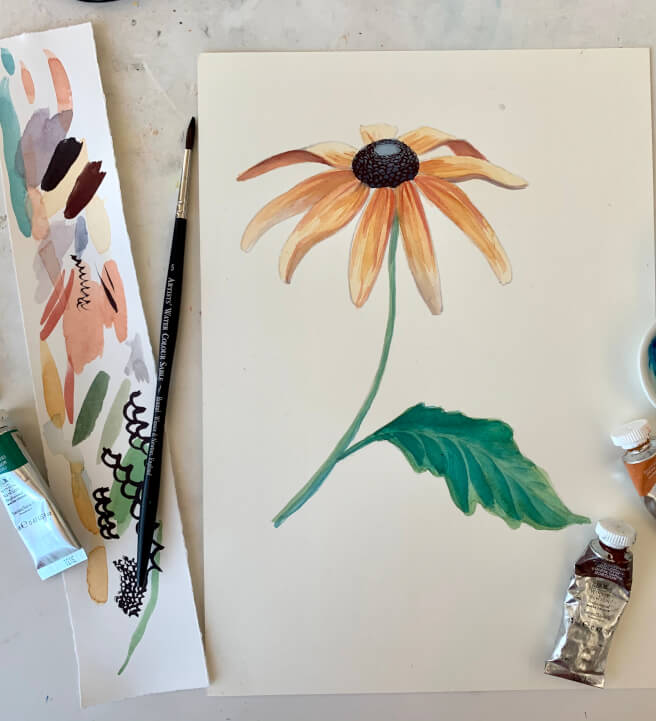 Botanicals Watercolour Painting Class
