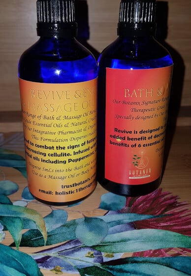 Botanix Revive & Energise Luxury Bath / Body / Massage Oil