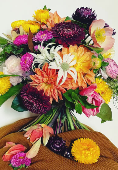 Bouquet Arranging Class: Flower Therapy