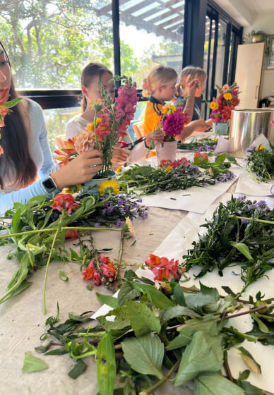 Bouquet Making and Gyoza Dumplings Workshop