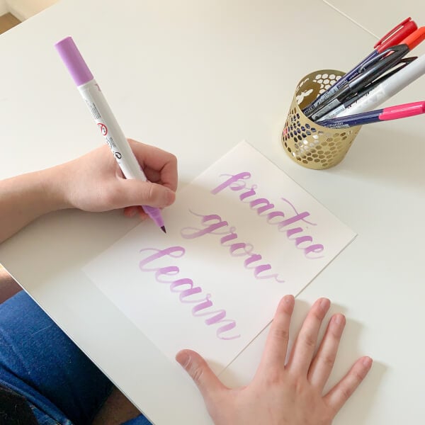 Brush Lettering Class for Beginners Brisbane Experiences Gifts