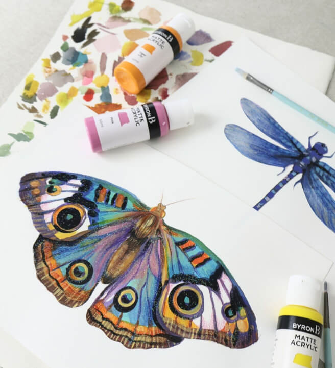 Bugs and Butterflies: A Nature-Inspired Kids Painting Workshop