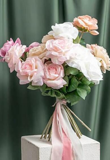 Build Your Own Artificial Bouquet at Home