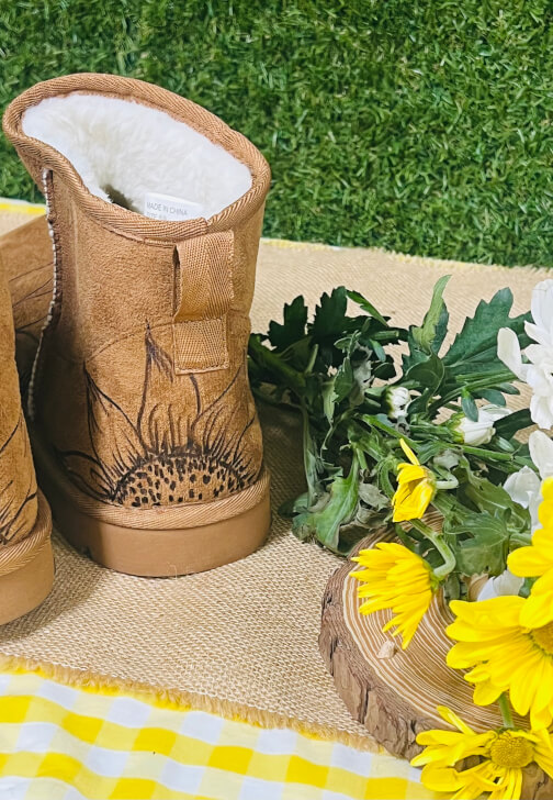 Burn Your Boots - a Pyrography Winter Special Event Workshop