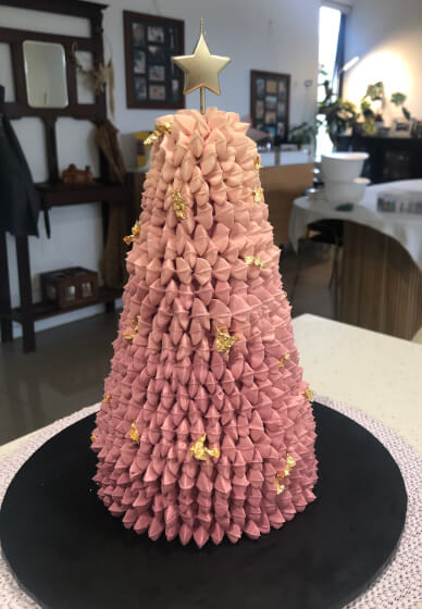 Buttercream Layer Cake Class: Xmas Theme