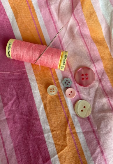 Buttons, Hems and Holes Workshop - Hand Sewing 101