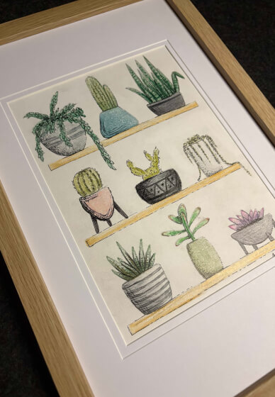 Cacti and Succulent Drawing Workshop