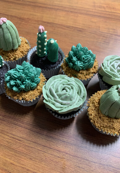 Cactus Cupcake Decorating Class