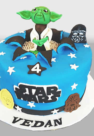 Cake Decorating Class: Exploding Cake with Yoda
