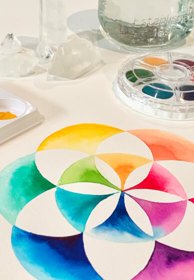 Calm Your Mind with Watercolour Meditations