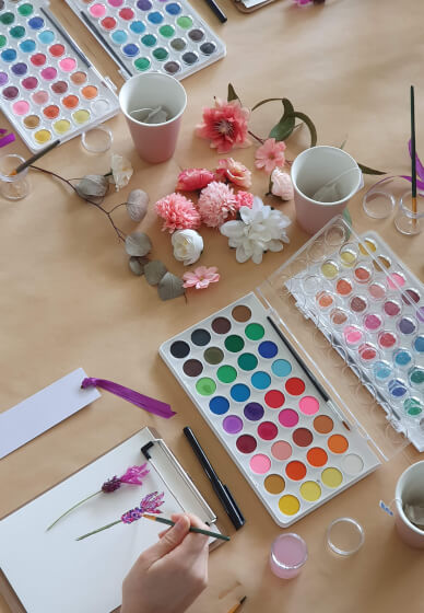 Calming Watercolour Painting Workshop